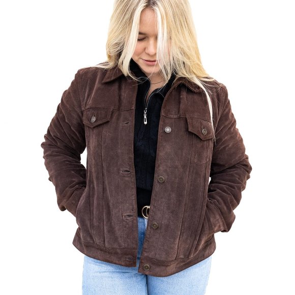 Vintage Brown Leather Jacket - Picture 1 of 7